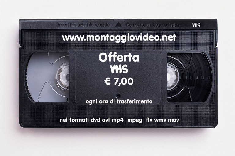 prezzo cassetta vhs